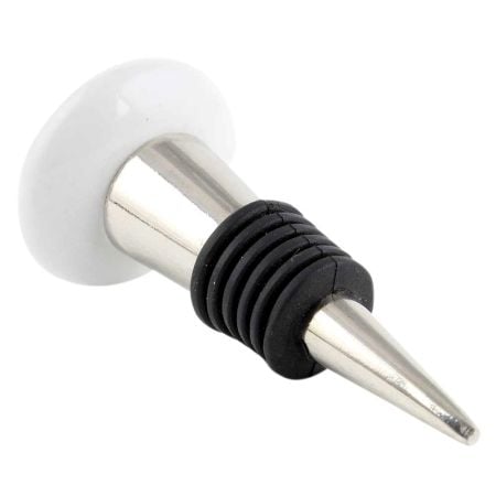 2 Pieces Kiss Me Flat Ceramic Wine Bottle Stopper